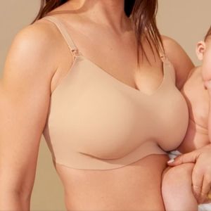 Knix leak proof nursing bra 5 - 36D, beige